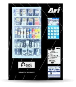 ตู้จำหน่ายสินค้าอัตโนมัติ Ari Vending Machine สำหรับเสื้อผ้าและอุปกรณ์กีฬา