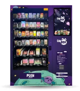 ตู้จำหน่ายสินค้าอัตโนมัติ Art toy Vending Machine สำหรับ Art toy และกล่องสุ่ม