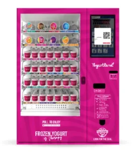 ตู้จำหน่ายสินค้าอัตโนมัติ Yogurt Land Vending Machine สำหรับไอศกรีมโยเกิร์ต แลนด์