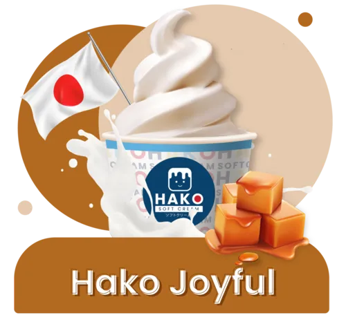 ไอศกรีมซอฟต์เสิร์ฟ Hako Softcream