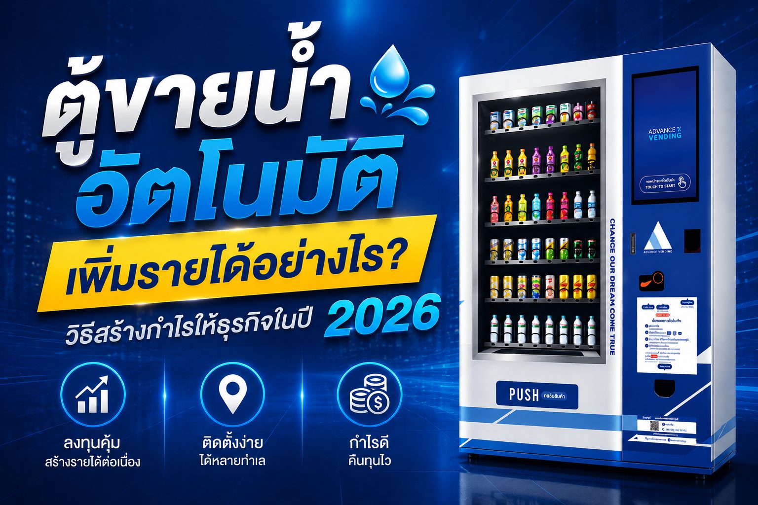 ตู้ขายน้ำอัตโนมัติ