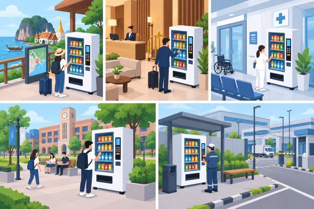 สินค้าขายดีที่สุดในตู้ขายสินค้า