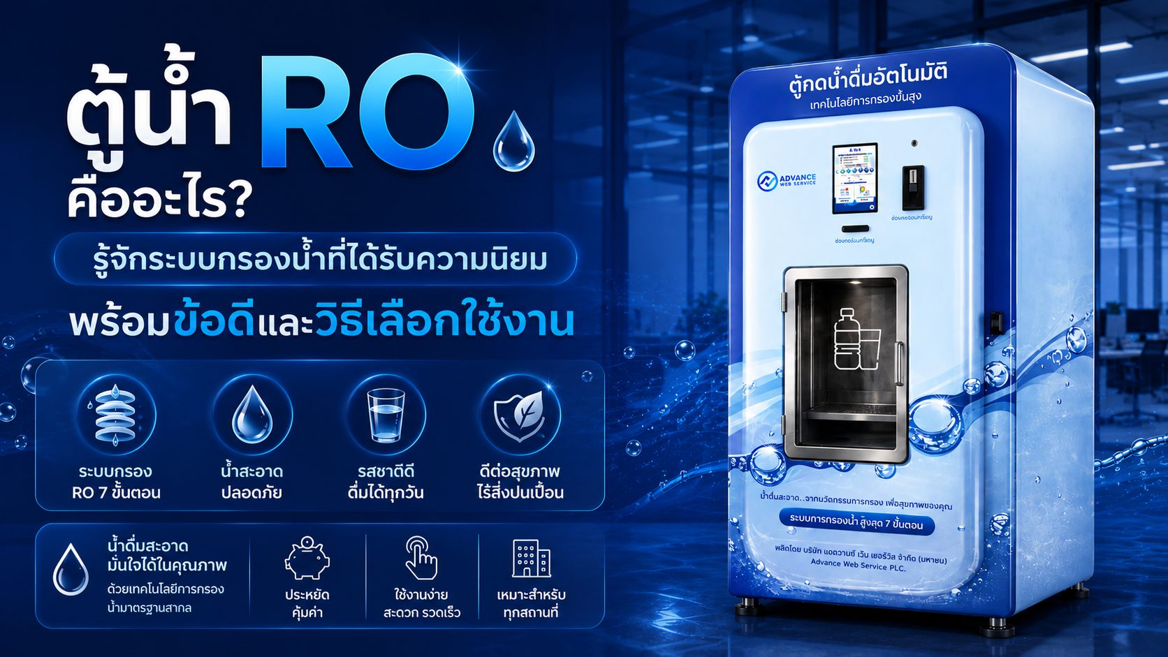 ตู้น้ำ RO