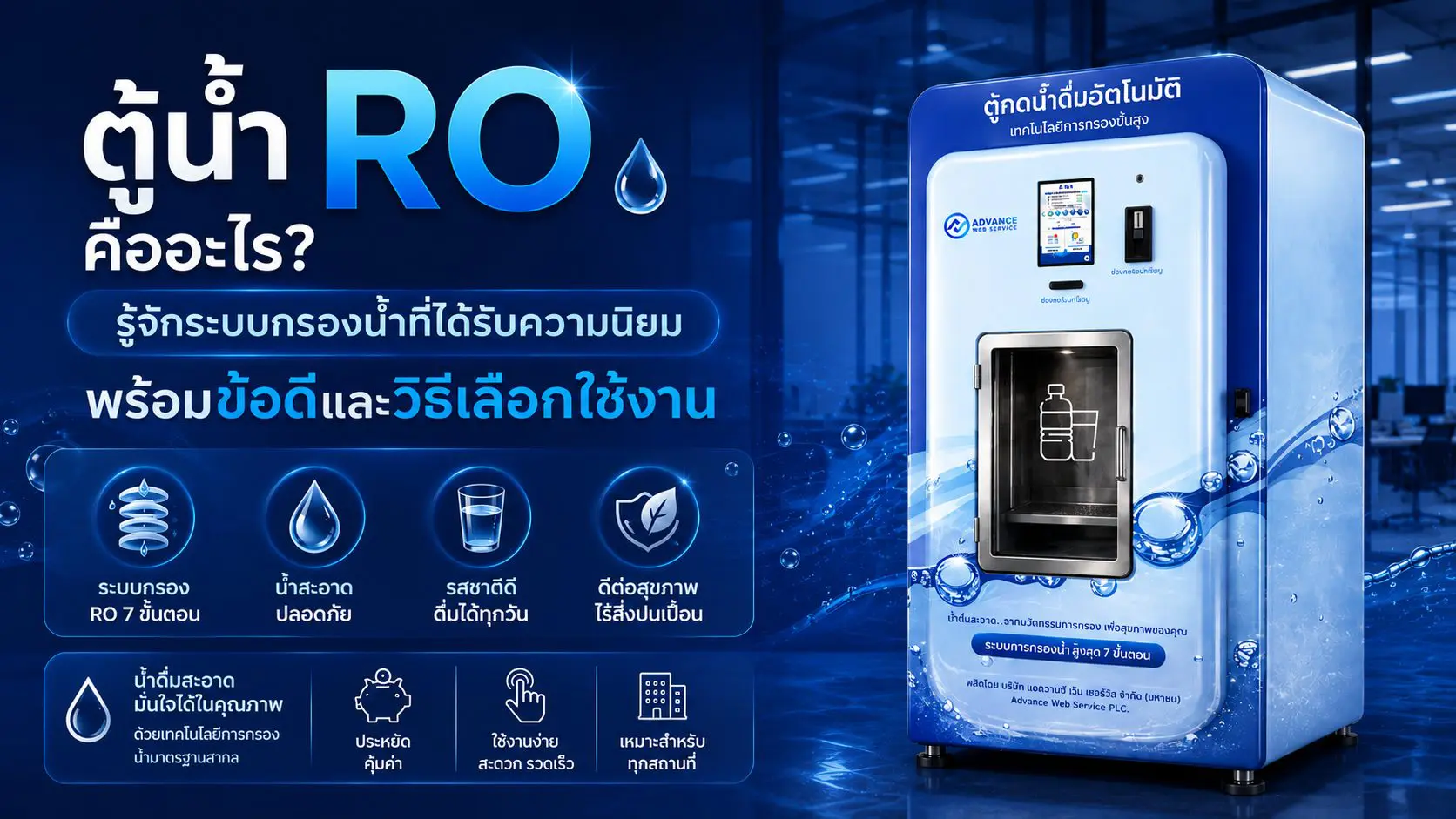 ตู้น้ำ RO