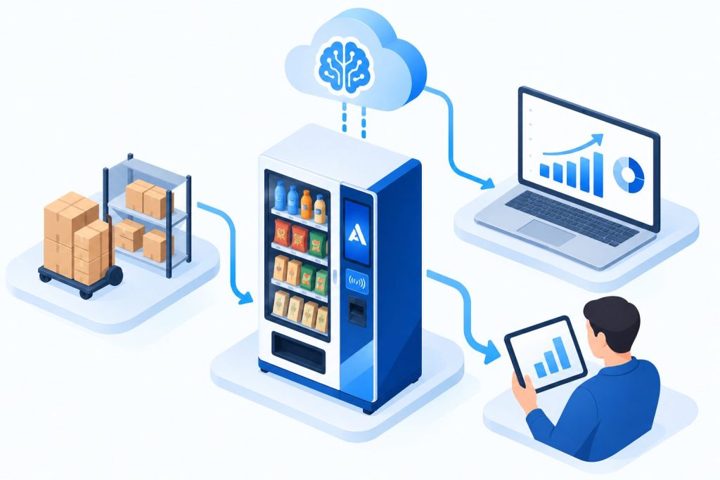 AI วิเคราะห์ยอดขาย Vending