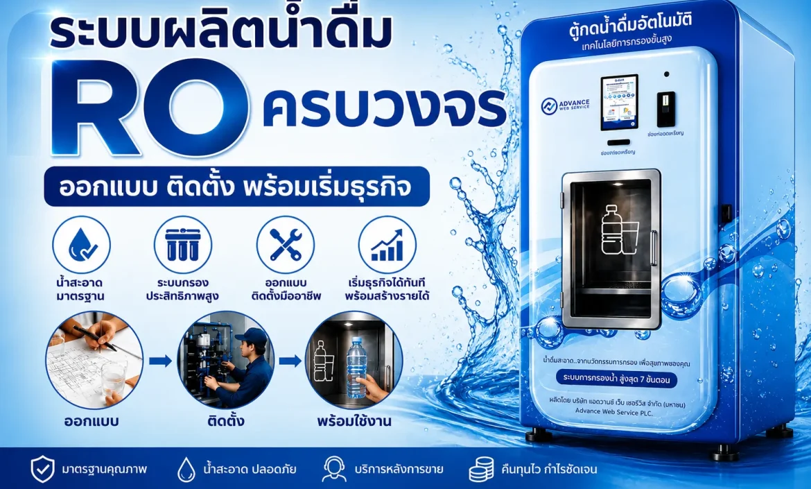 ระบบผลิตน้ำดื่ม