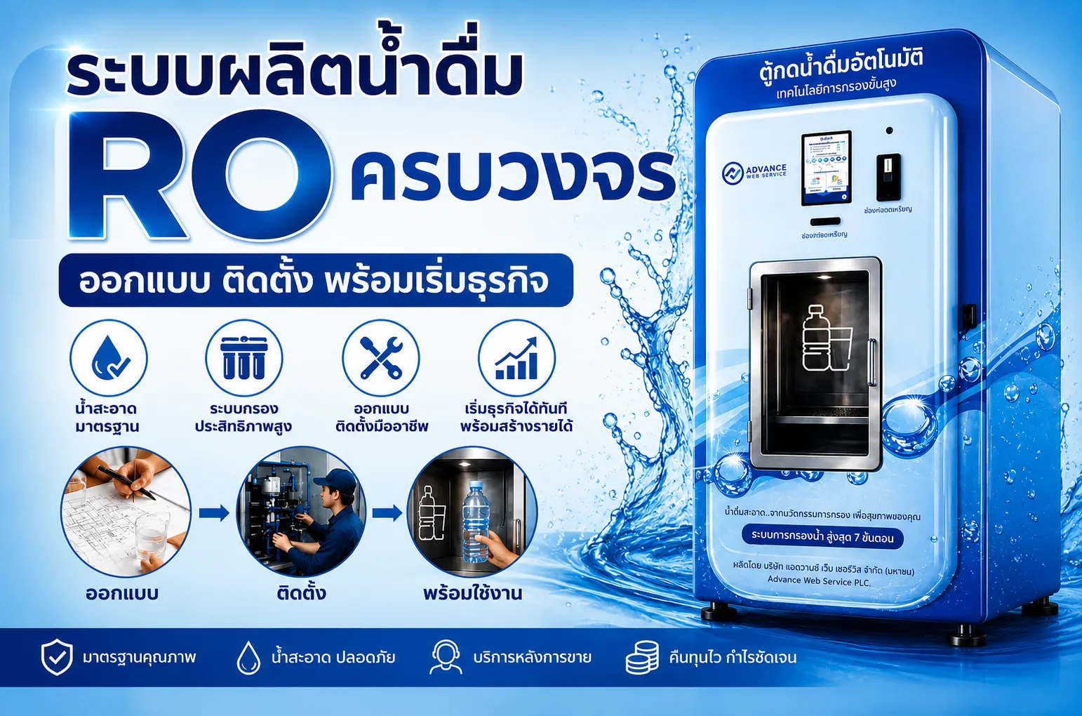 ระบบผลิตน้ำดื่ม