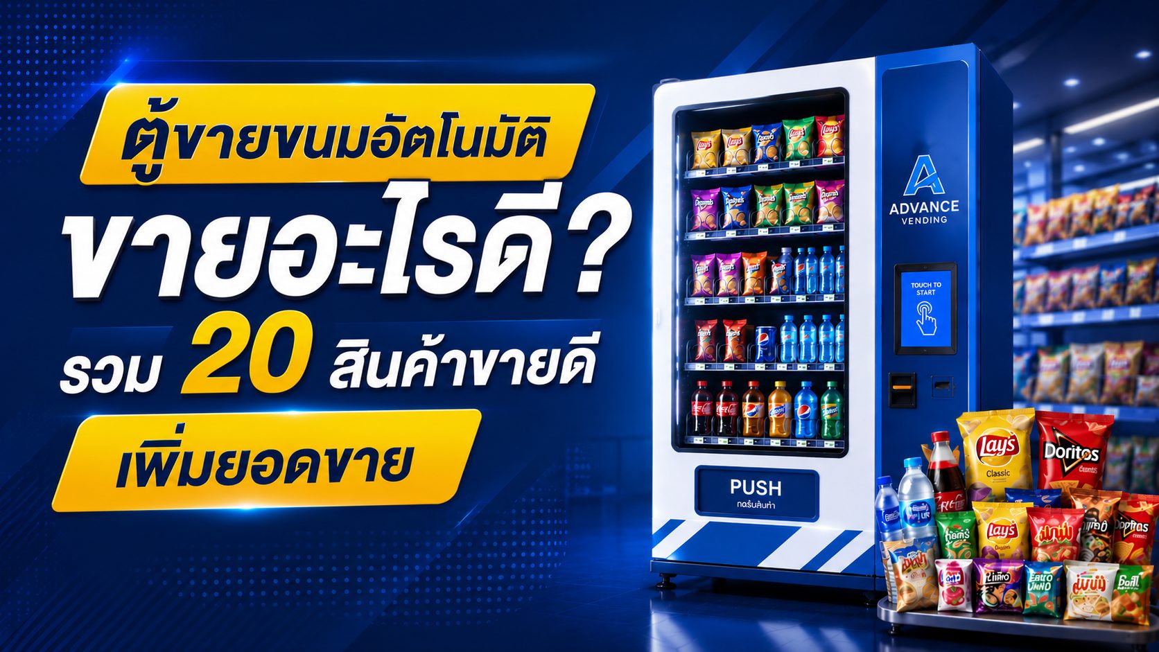 ตู้ขายขนมอัตโนมัติ